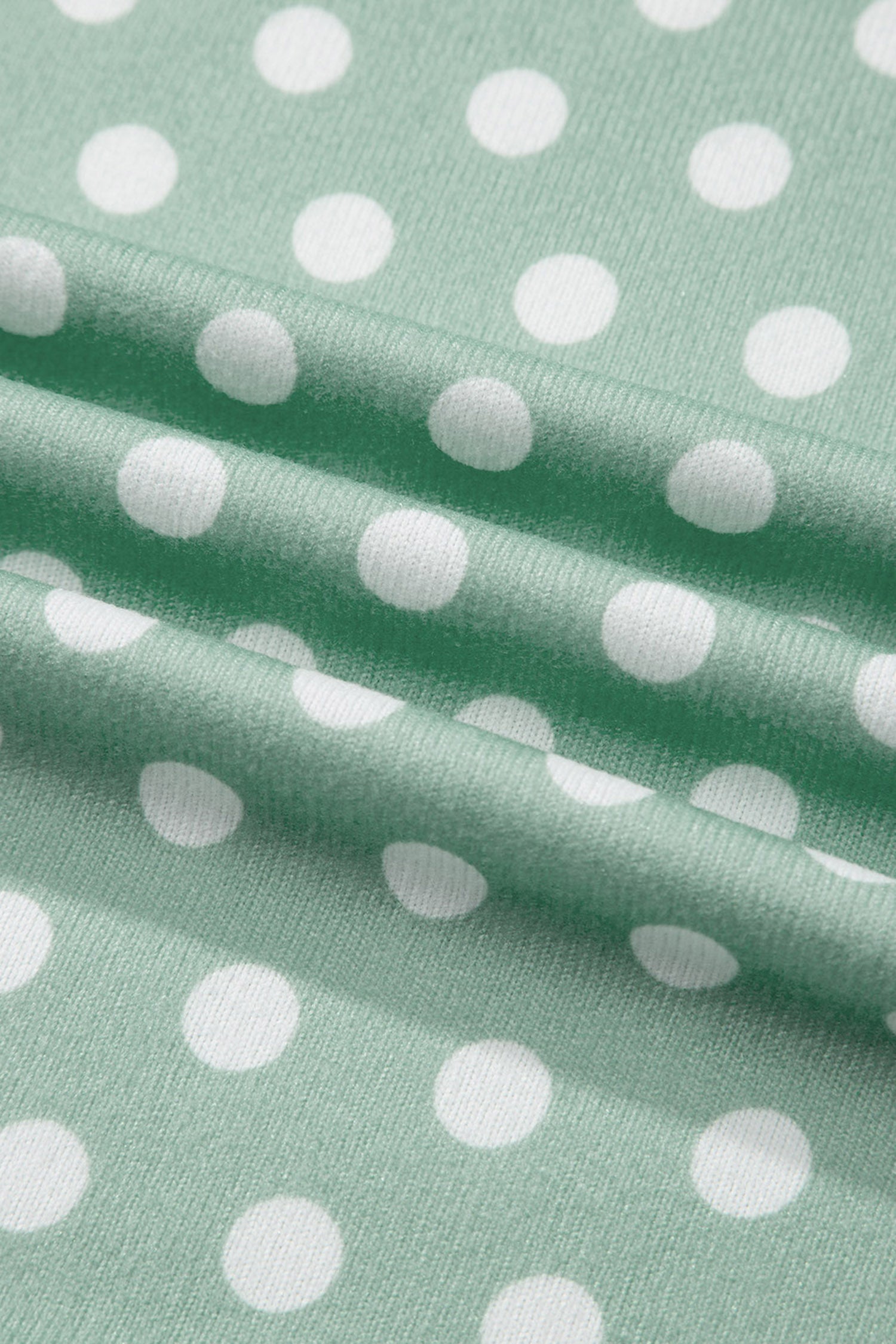 Brown Polka Dot Print Short Set
