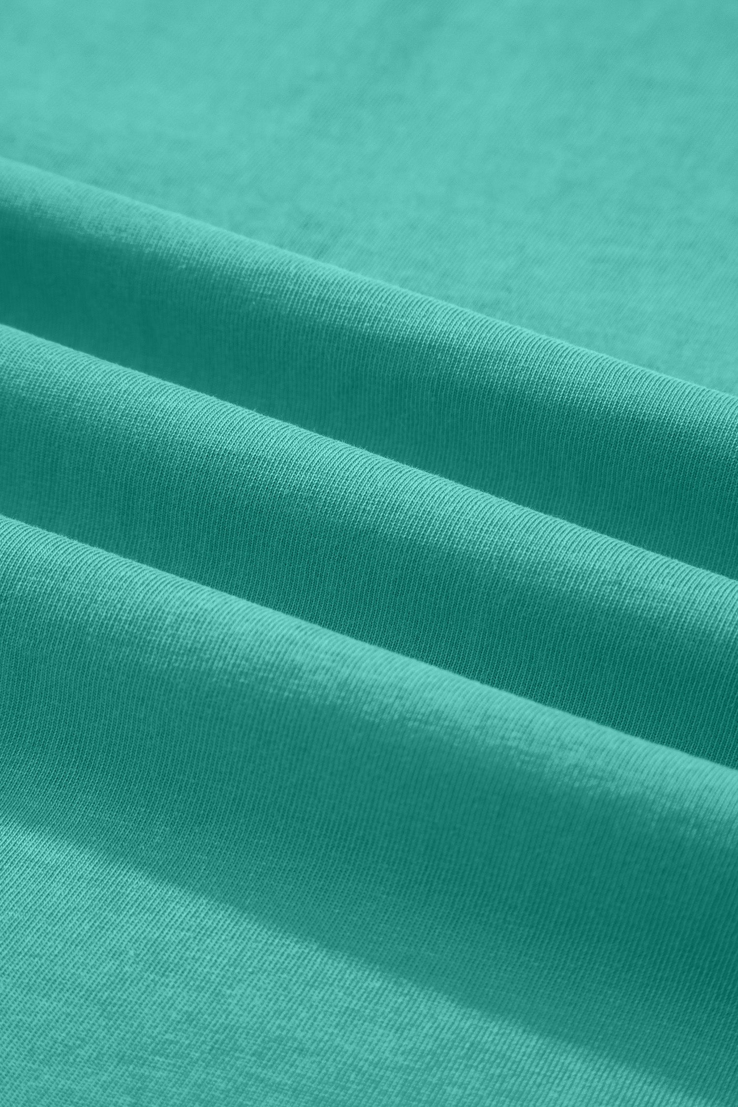 Mint Green Cotton Mineral Wash T Shirt
